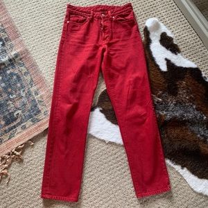 Vintage Fit High Rise Jeans
